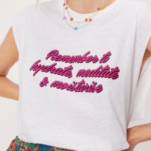 Hydrate Meditate and Moisturize Tank Top - Large